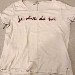 Free people graphic Tee
